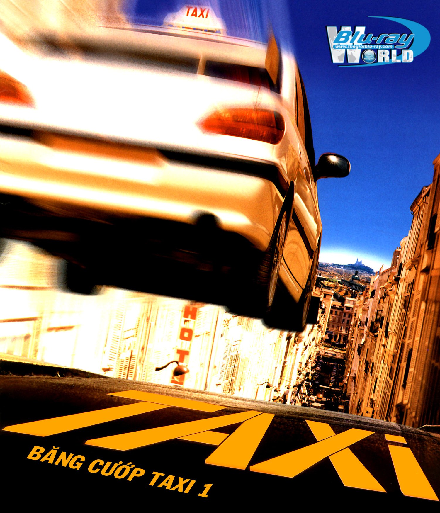 B1530. Taxi 1 1998 - BĂNG CƯỚP TAXI 1 2D 25G (DTS-HD MA 5.1) 